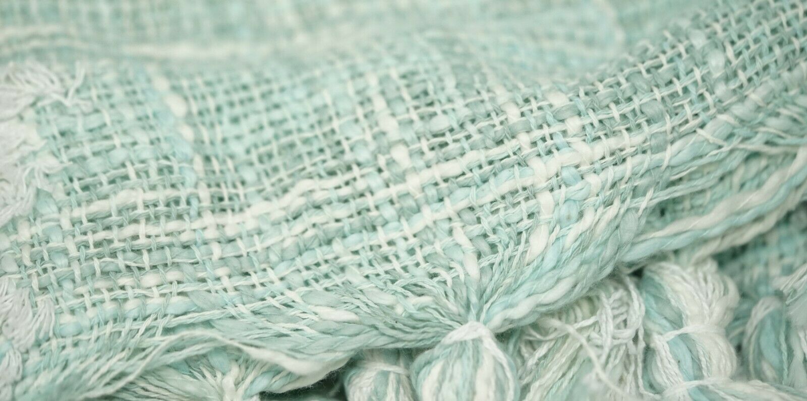 Lacourte Riya 50 X 60 Tufted Chenille Cotton Luxury Throw Blanket Seafoam Blankets Throws Home Garden Lacourte Riya 50 X 60 Tufted Chenille Cotton Luxury Throw Blanket Seafoam Blankets Throws Home Garden